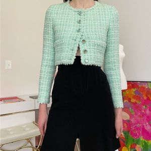 CHANEL 95 cruise cropped jacket